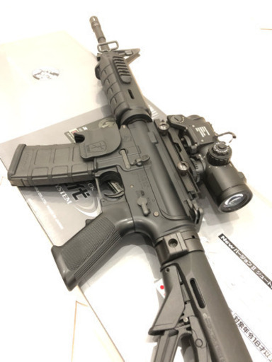 《激安》東京マルイ次世代M4A1高価エルカン他改造パーツ多数