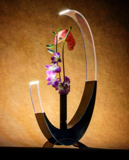 OVAL 【LED FLOWER VASE】