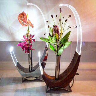 OVAL 【LED FLOWER VASE】