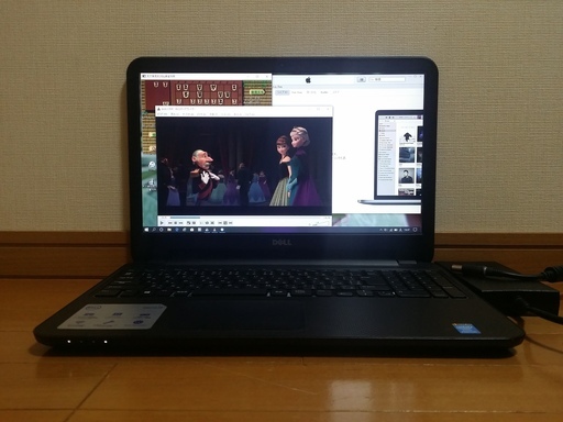 Windows10 ブルートゥース SSD搭載 DELL 薄型ノートパソコン 新品バッテリー 麻雀、将棋ソフト付き！ USBマウスプレゼント中 (15.6型 デュアルコア Office2016)