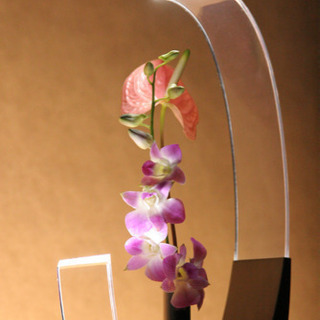 LED照明花器 【OVAL】