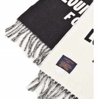 LOUIS VUITTON カシミア マフラー Unisex LOUIS VUITTON (ルイ・ヴィトン) ヴィヴィエンヌマフラー カシミヤ混