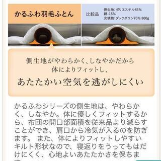 ニトリ Nitori 布団 掛け布団 かるふわ 羽毛掛ふとん シングル 近い レベル4 暖かい あたたかい 冬