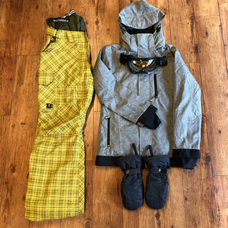 メンズ スノーボード セット (板 ウェア ブーツなど) ボード シューズ ケース 手袋 ゴーグル スノボ burton バートン