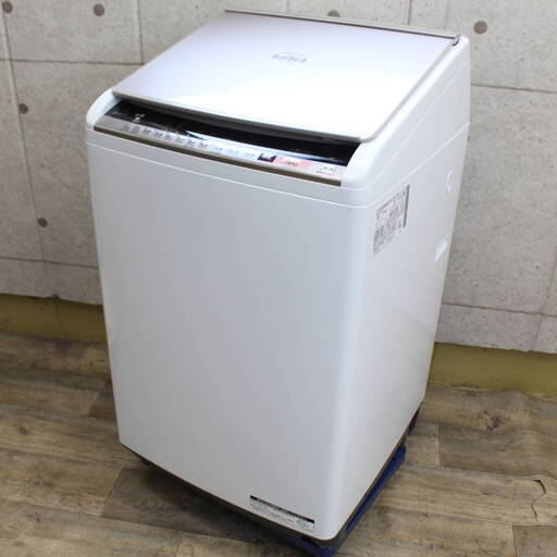 R232)日立 HITACHI 洗濯乾燥機 BW-DBK70B-N 洗濯7kg 乾燥3.5kg 2017年製 ビートウォッシュ ナイアガラ ビート洗浄