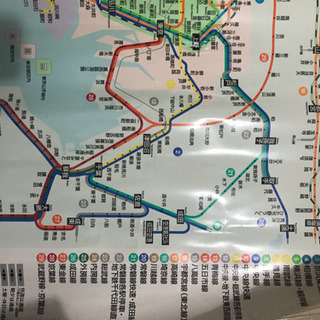 JR東日本車内路線図シール