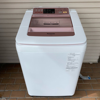 Panasonic パナソニック 洗濯機 NA-FA80H1 8.0kg 2014年製の画像