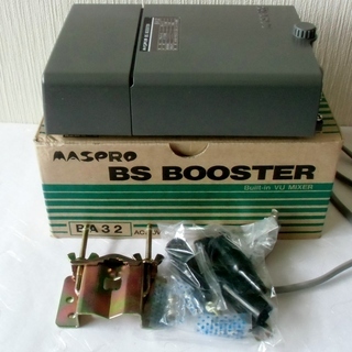 ◆マスプロ電工　BSブースター　BA32 / VUミキサー内蔵　日本製