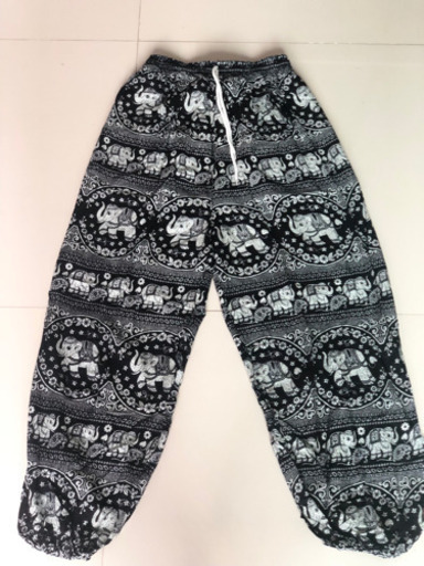 タイパンツ 新品 黒 No 11 男女兼用 郵便対応 バンコクマーケット 新宿の服 ファッションの中古 古着あげます 譲ります ジモティーで不用品の処分