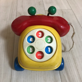 赤ちゃんおもちゃ電話車
