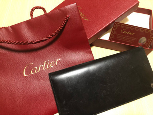 カルティエ Cartier 財布 黒
