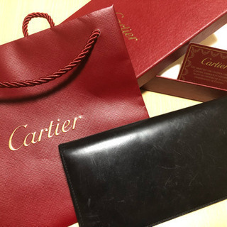 カルティエ Cartier 財布 黒