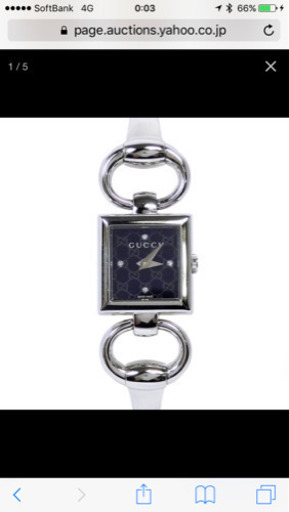 GUCCI/グッチ時計 120 トルナヴォーニ 4Pダイヤ YA120507 GGアイコン柄