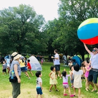 150人が集まるファミリー国際交流ピクニック @ 中之島公園 - 大阪市