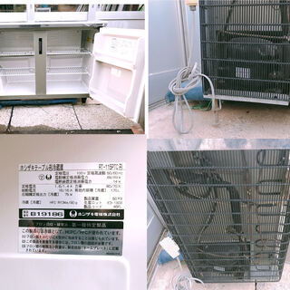 ホシザキ　冷蔵コールドテーブル　RT-115PTC　台下冷蔵庫　W1150×D455×H787　引取希望