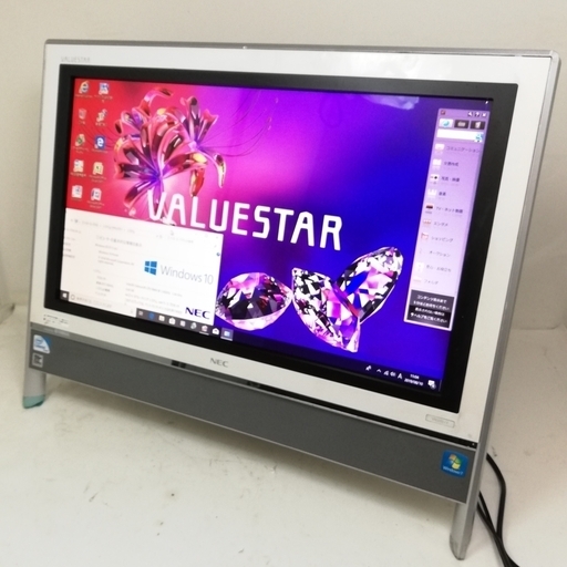 NEC VALUESTAR VN370/F 訳ありモニタ一体型パソコン中古 Celeron B800/メモリ4GB/HDD1.0TB/Windows10