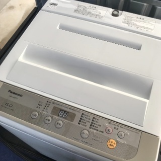 取引中高年式2017年製パナソニック全自動洗濯機6キロ美品。千葉県内