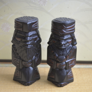 木彫りの仏像　北海道