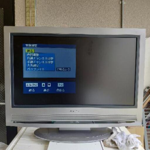 32インチ液晶テレビビデオ端子s端子d端子対応 Karuma 緑橋の子供用品の中古あげます 譲ります ジモティーで不用品の処分