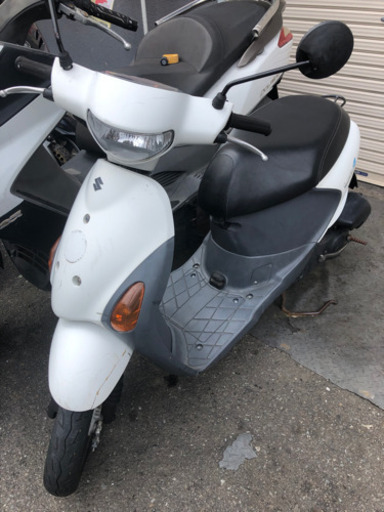 SUZUKI  レッツ4  キック始動  福岡市南区