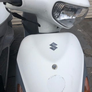 SUZUKI レッツ4 キック始動 福岡市南区