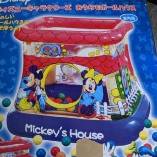 ディズニーキャラクターズ　おうちでボールハウス