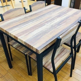 トレファク鶴ヶ島店】ダイニング 5点セット