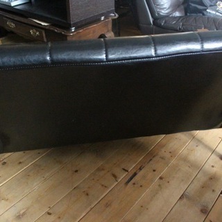 自社配送有り！ スウィートデコレーション レザーソファ ウッド