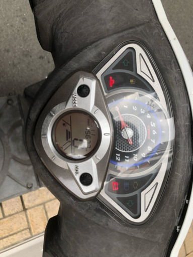 激安 即乗り キムコ レーシング 125 人気のホワイト カスタム シグナス