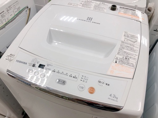 【駅近】TOSHIBA 9,800円　洗濯機入荷【トレジャーファクトリー南柏店】