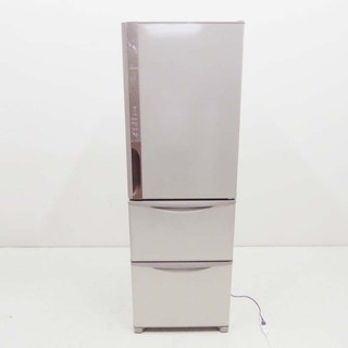 未使用品 保証付 HITACHI 日立 3ドア冷蔵庫 R-K38JV 375L 2019年製