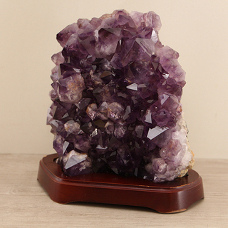 原石 アメジスト クラスター 天然石 7.1kg(8UR1871Ykyx)