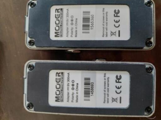 Mooer micro preamp 008/011 セット MOOER Micro Preamp 008(Cali-MK 3)