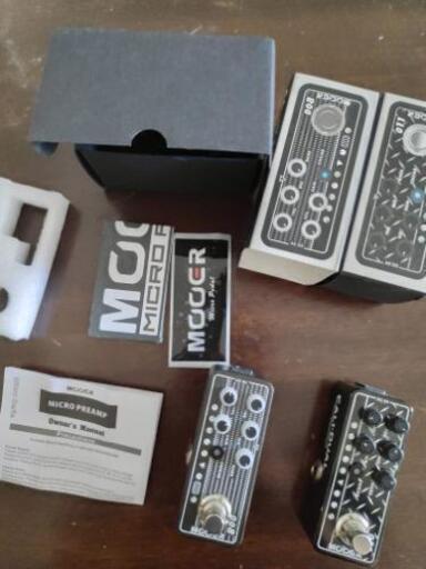 Mooer micro preamp 008/011 セット