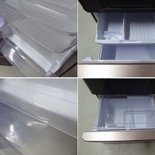 SHARP シャープ どっちもドア プラズマクラスター搭載 3ドア 冷蔵庫 SJ-PW31Y-T 314L 2014年製