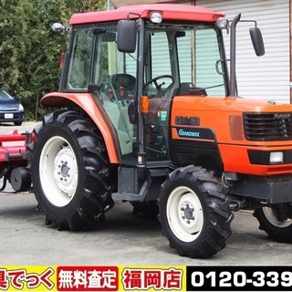 【SOLD OUT】クボタ トラクター GM49 グランデマックス 49馬力 ハイスピード キャビン パワステ 自動水平 ニプロロータリー
