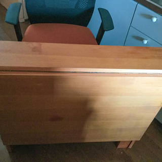 木製バタフライテーブル（両開き）