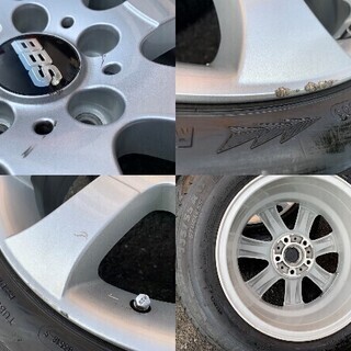ＢＭＷ　Ｘ１に使用していた　ＢＢＳ　ＲＤ　１７インチ　スタッドレス