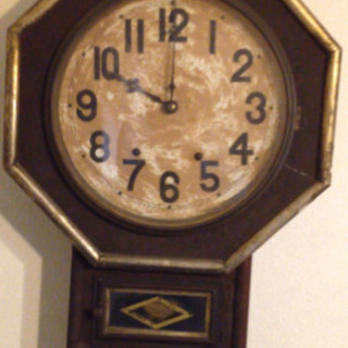 ニューヘブン社柱時計  
