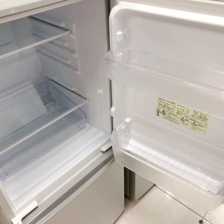 6ヵ月動作保証付 SHARP 2ドア冷蔵庫 137L 2016年製【トレファク南柏店】
