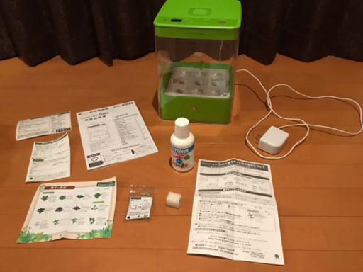 U Ing ユーイング 水耕栽培器グリーンファーム キューブ Green Farm Cube Uh Cb01g グリーン W1n 土岐市のその他の中古あげます 譲ります ジモティーで不用品の処分