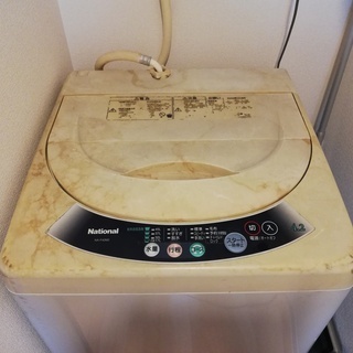 【無料】ナショナル全自動洗濯機 4.2kg 幅582×奥行556...