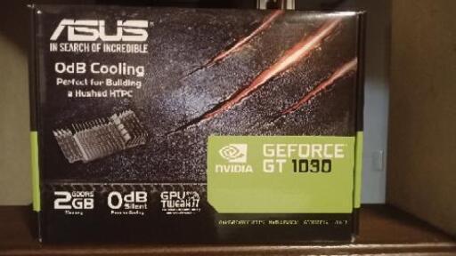 GT1030 ASUS ファンレス　ロープロファイル　グラフィックボード