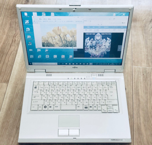 ⬛️富士通BIBLO 15.4インチ/Core2/メモリ3GB/HDD250GB/Win10pro/Office他多数