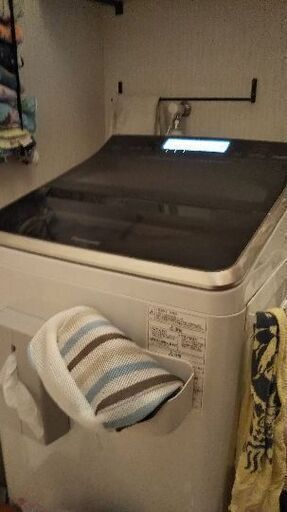 7/12まで。   全自動洗濯機panasonic NA-FA120V1-W