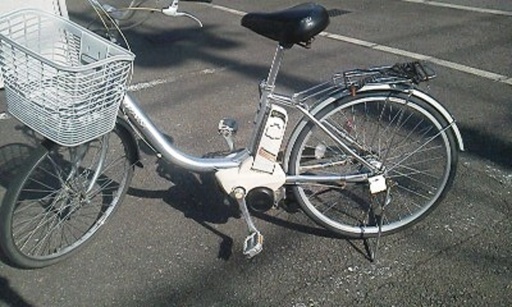 電動アシスト自転車（ブリヂストン）24インチ