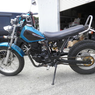 ヤマハTW200 カスタム。フル整備済み。外装綺麗不具合無し。自倍保険33年2 