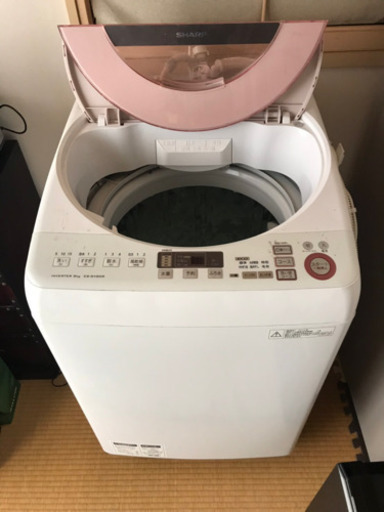 洗濯機 SHARP INVERTE 8kg