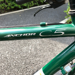 ［取りに来れる方限定］クロスバイク＋空気ポンプセット！／アンカーC5（BRIDGESTONE製）