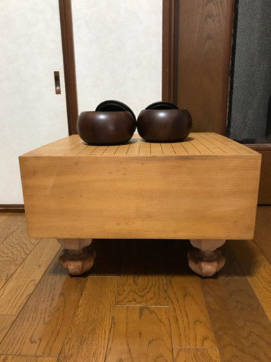 碁盤、碁石セット格安で譲ります
